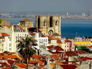 L'Alfama et la Sé à Lisbonne