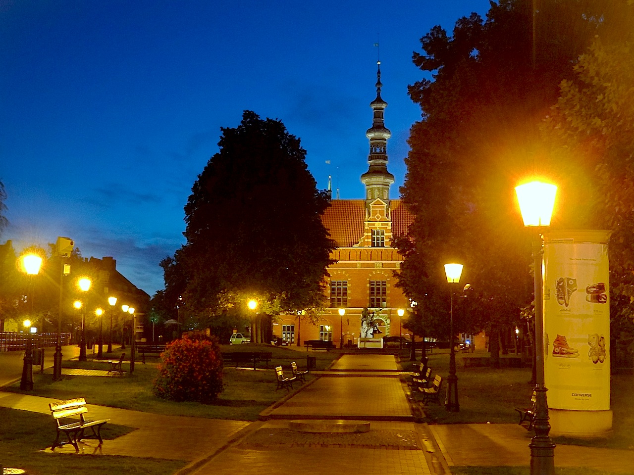 hôtel de ville de la vieille ville de Gdansk