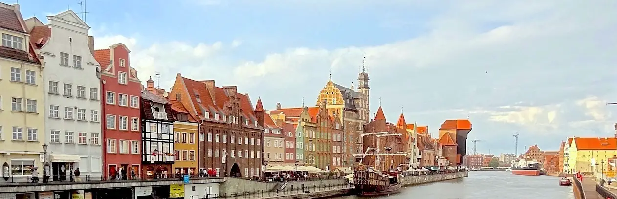 Le Long Quai à Gdansk