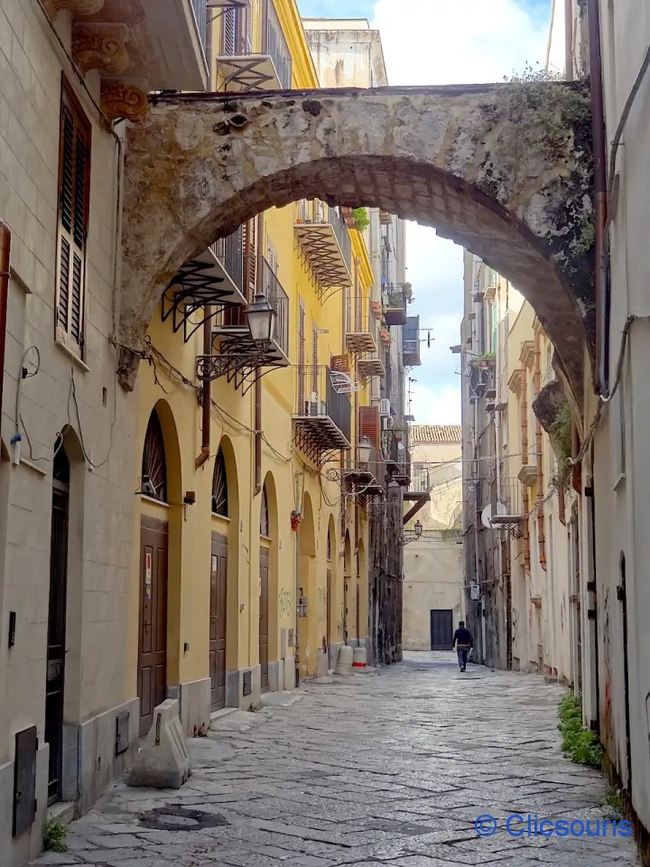 Quartier de la Kalsa à Palerme