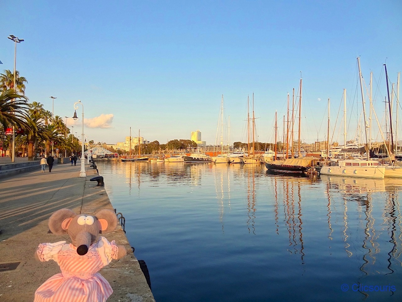 vieux port de Barcelone