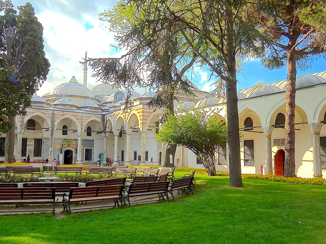 troisième cour du palais de Topkapi à Istanbul