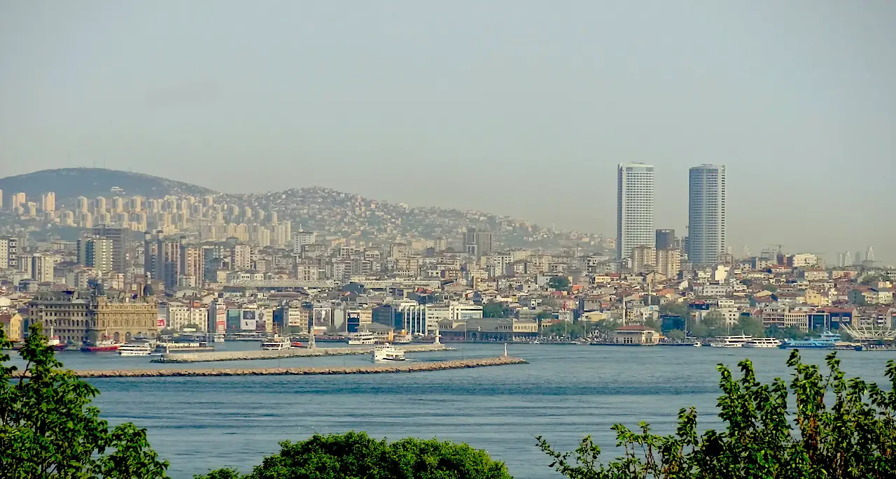 vue sur Kadiköy à Istanbul
