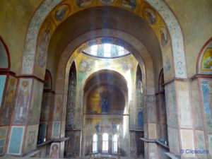 intérieur de Sainte-Sophie de Kiev