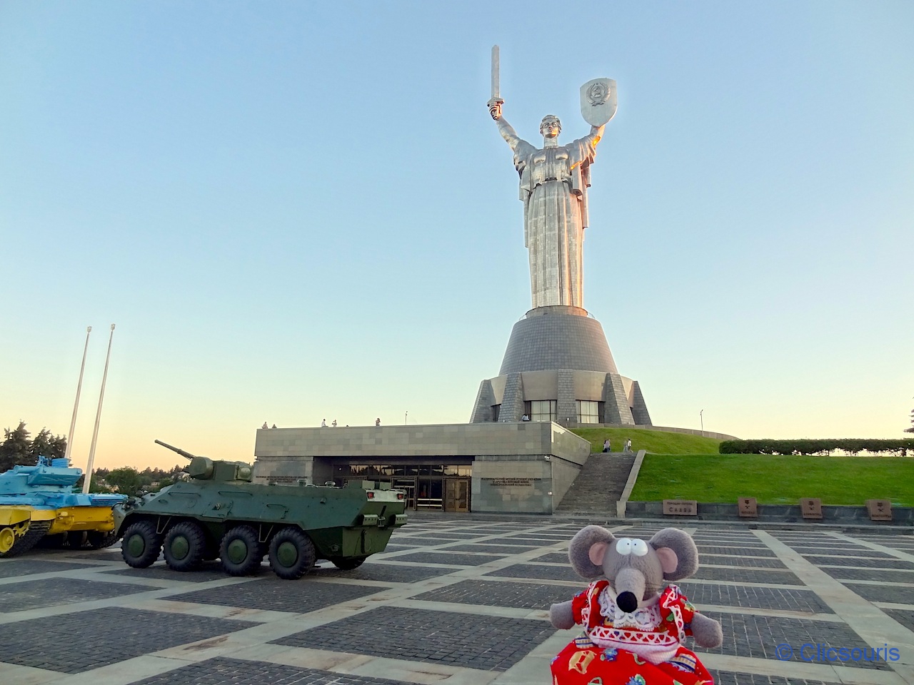 statue de la Mère Patrie à Kiev
