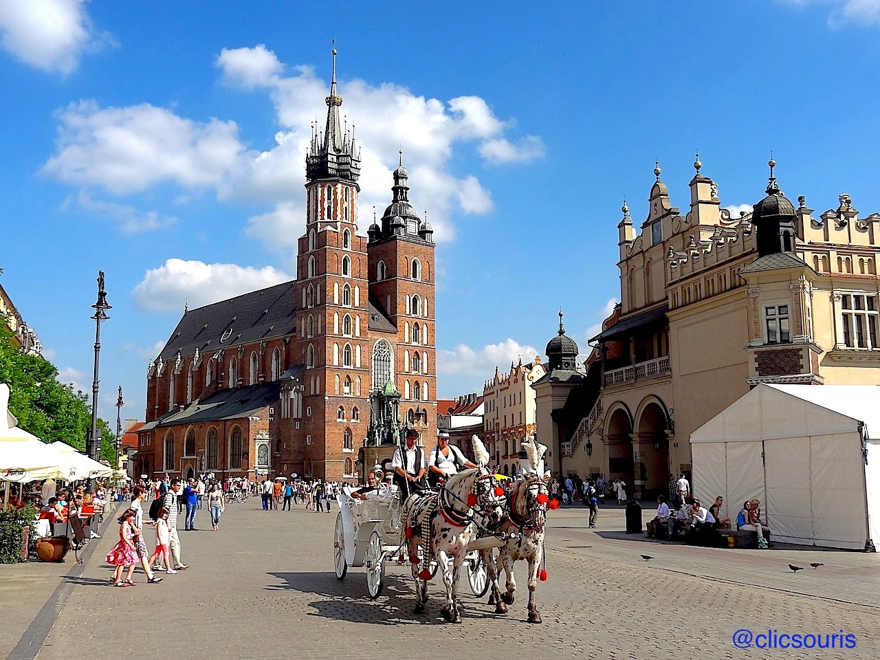 basilique Mariacka de Cracovie