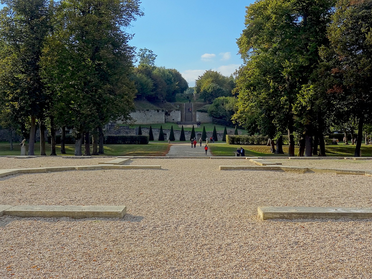 traces du pavillon royal de Marly-le-Roi