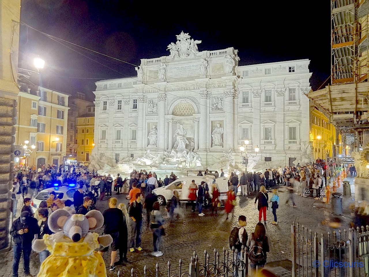 fontaine de Trevi à Rome