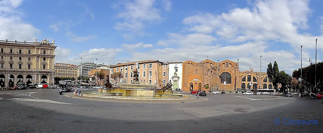 Rome piazza republica