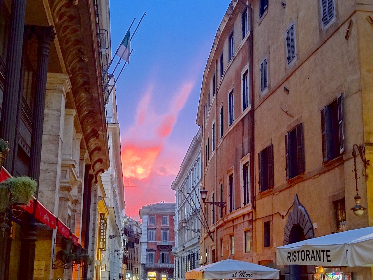 Rue du centre de Rome
