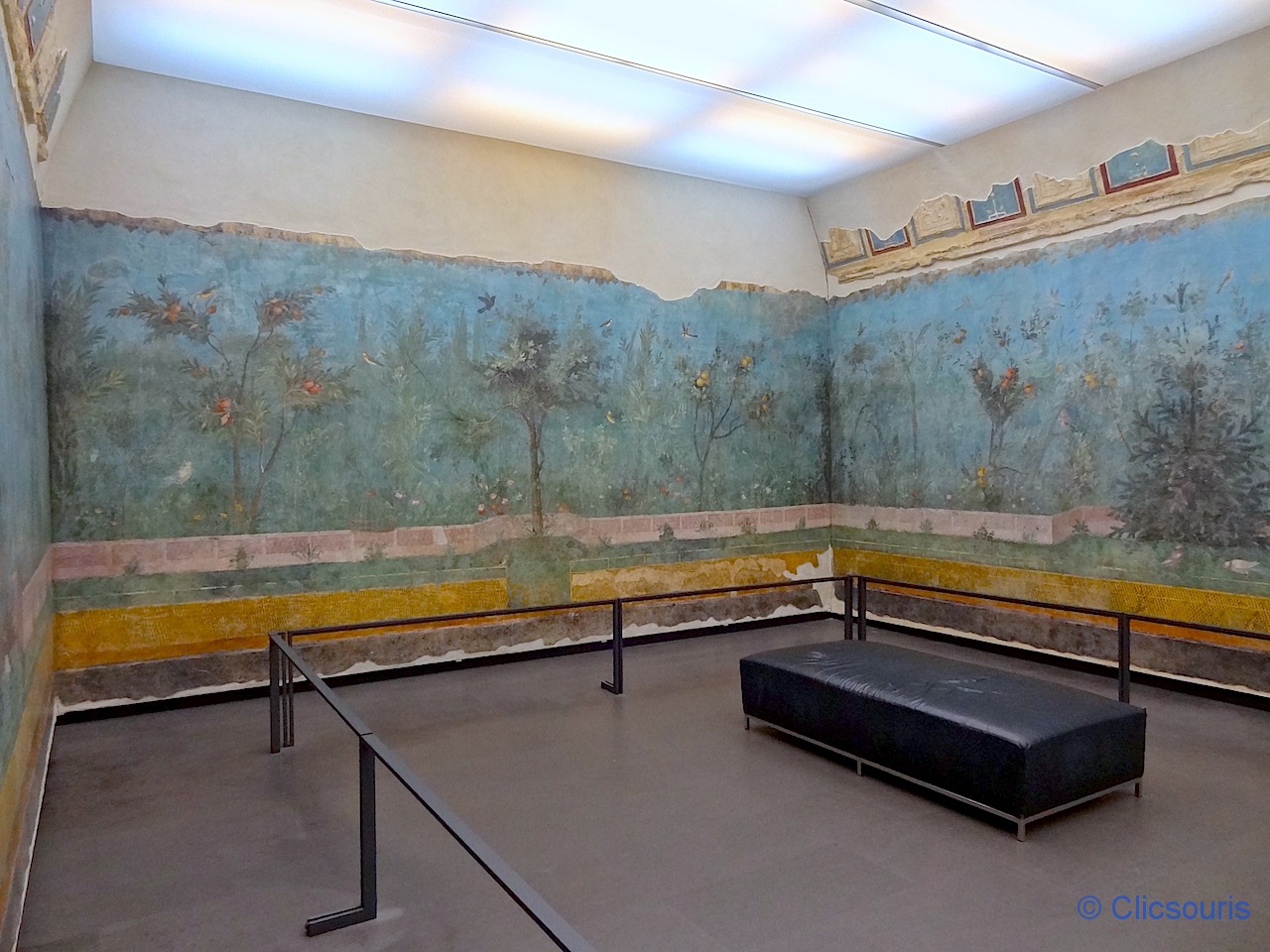 salon d'été de la maison de Livie dans le palazzo massimo à Rome