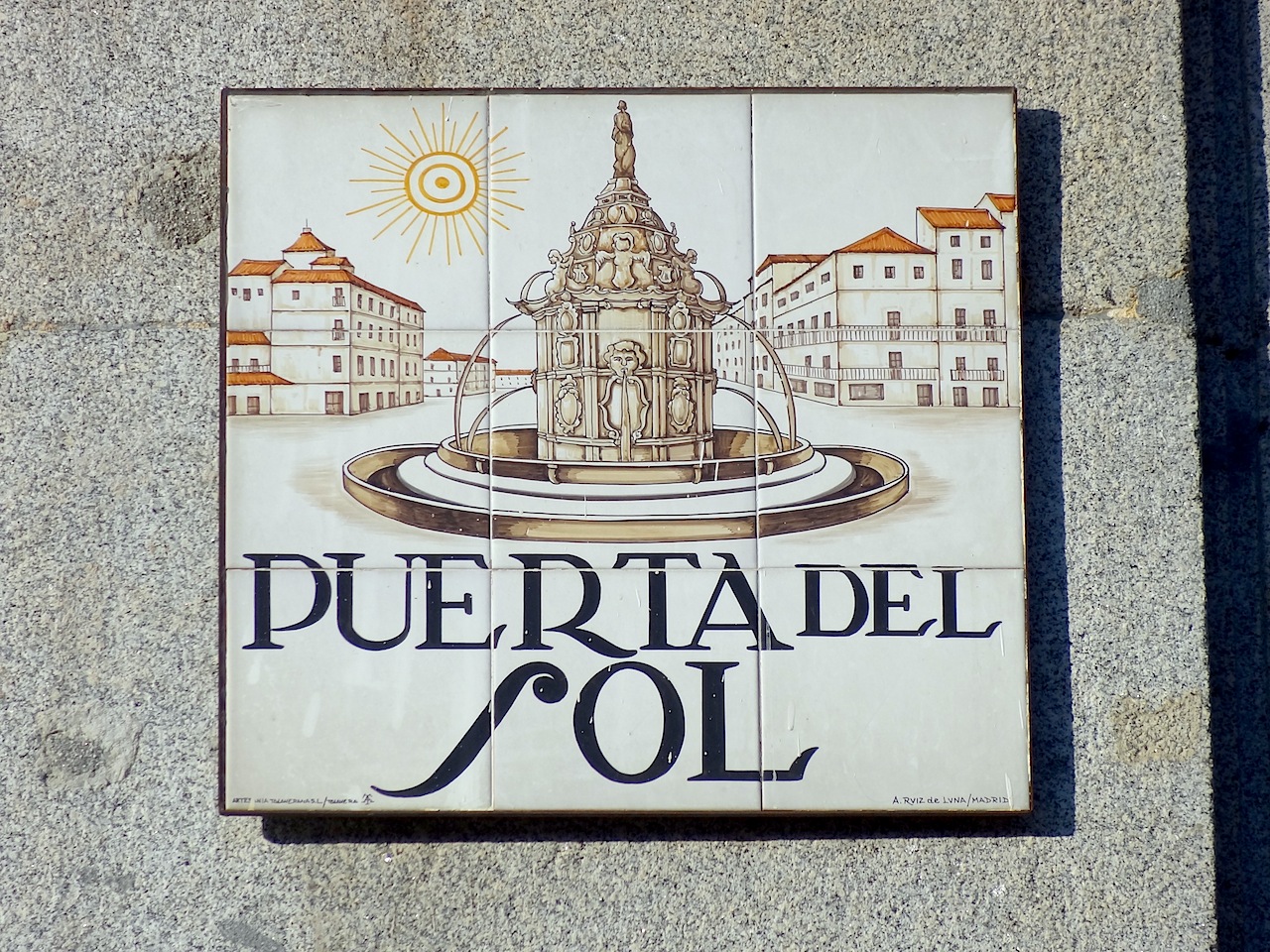 Puerta del Sol à Madrid