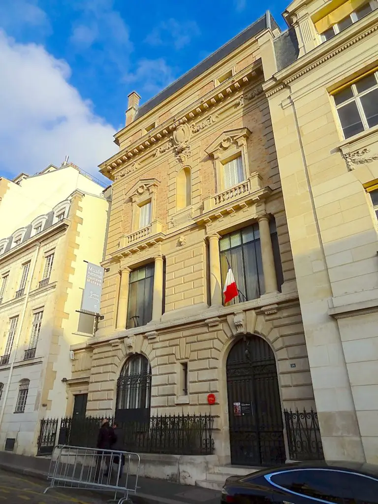 Façade du musée Gustave Moreau à Paris