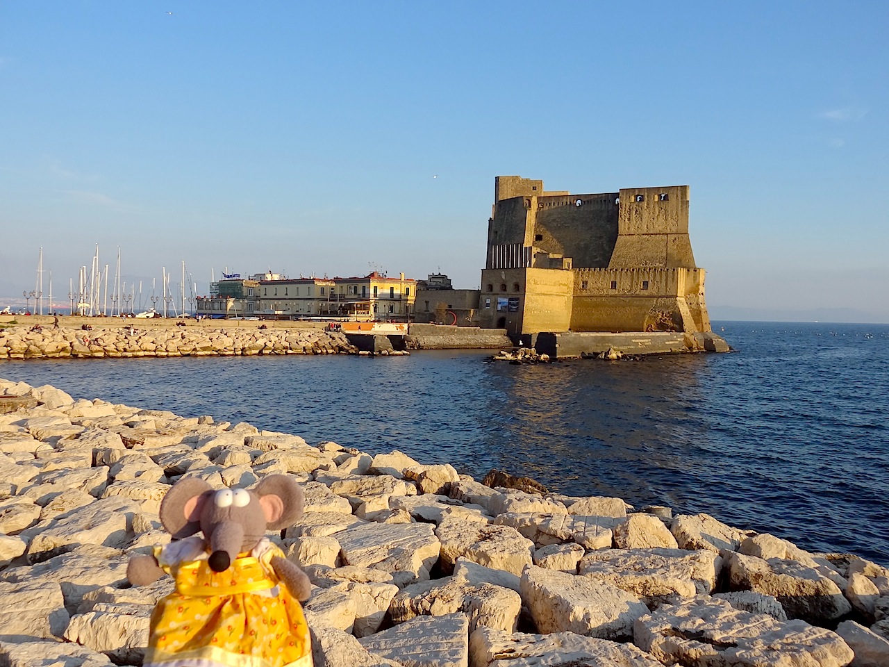 Castel dell'Ovo (château de l'Œuf) à Naples