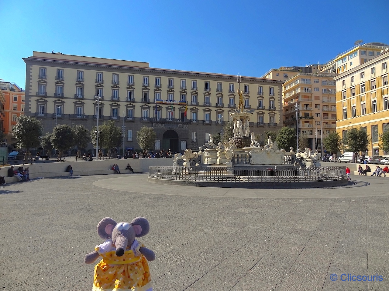 piazza municipio à Naples