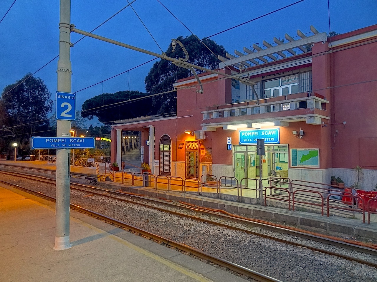 Gare de Pompei Scavi