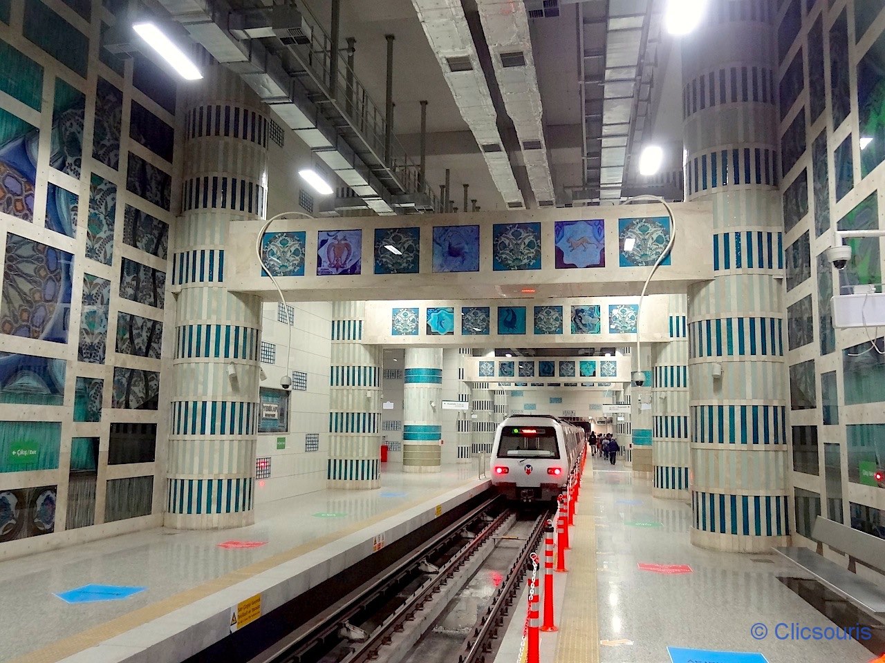 station de métro à Istanbul