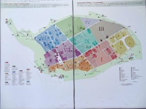 Plan du site de Pompéi