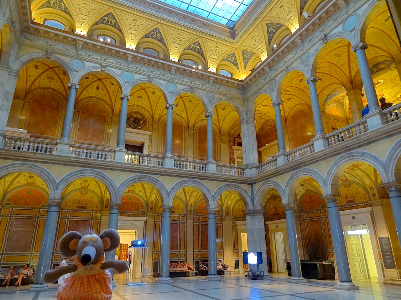 hall d'entrée du MAK à Vienne