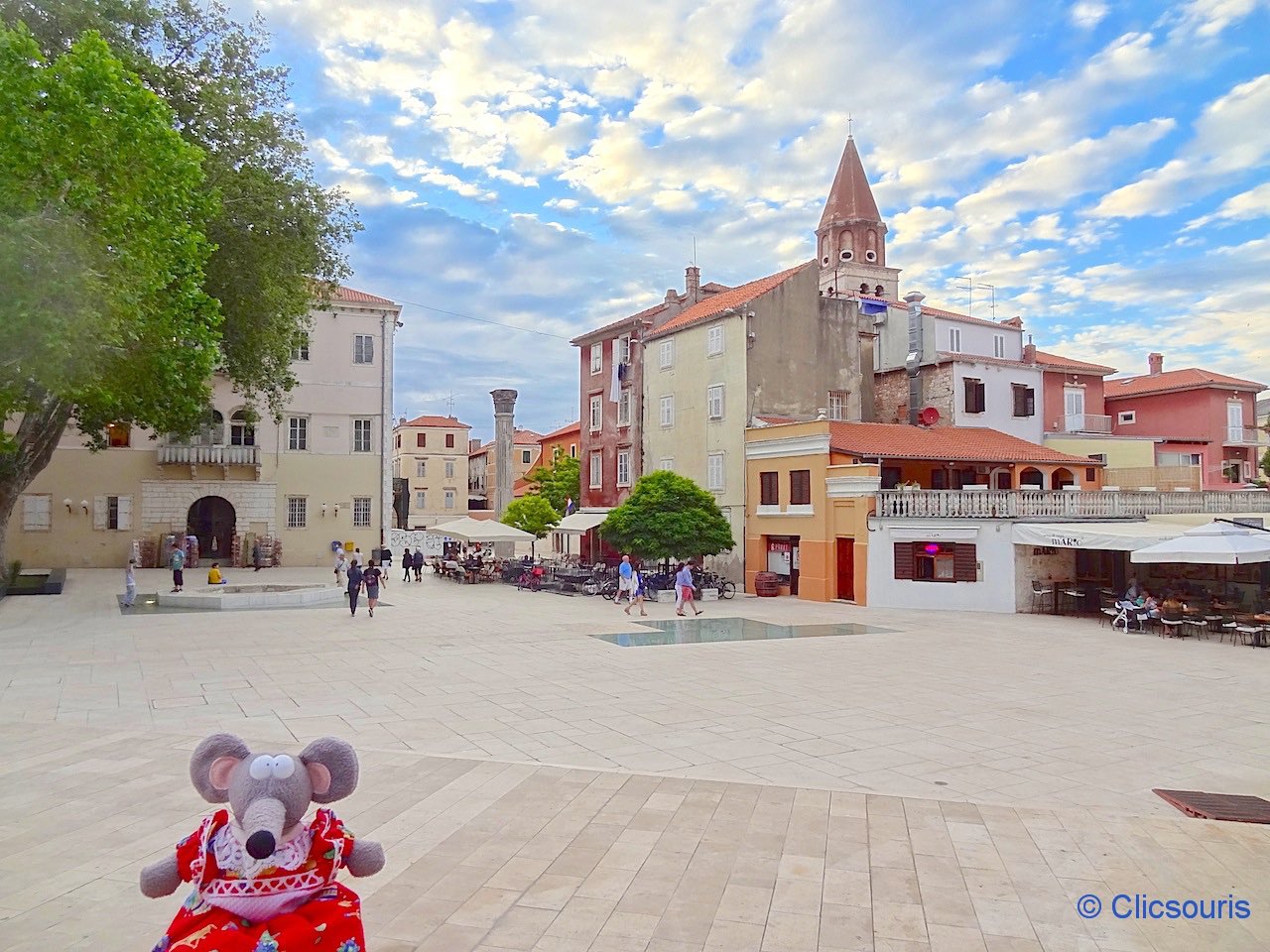 Trg Petra Zoranica à Zadar