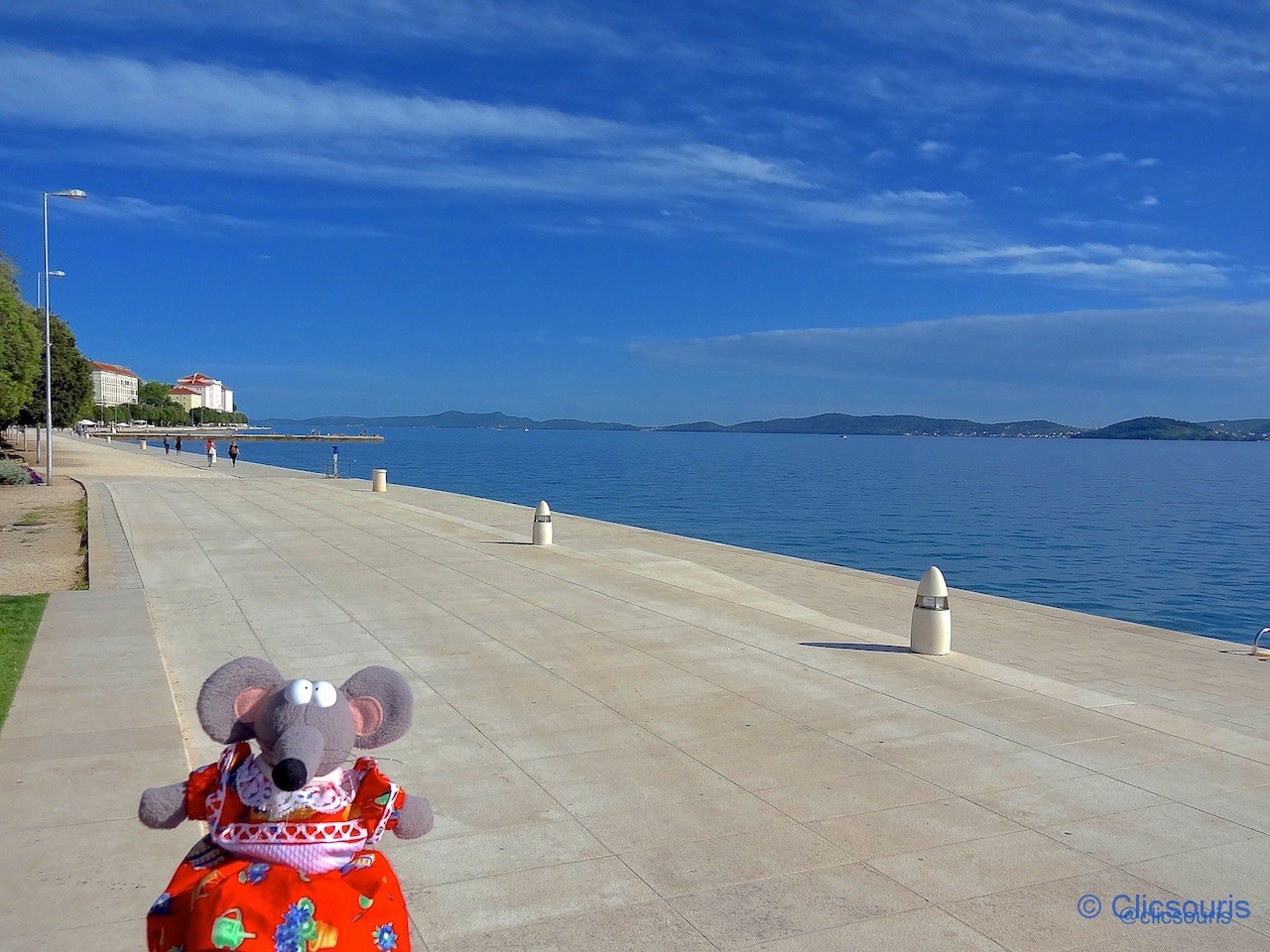 front de mer à Zadar