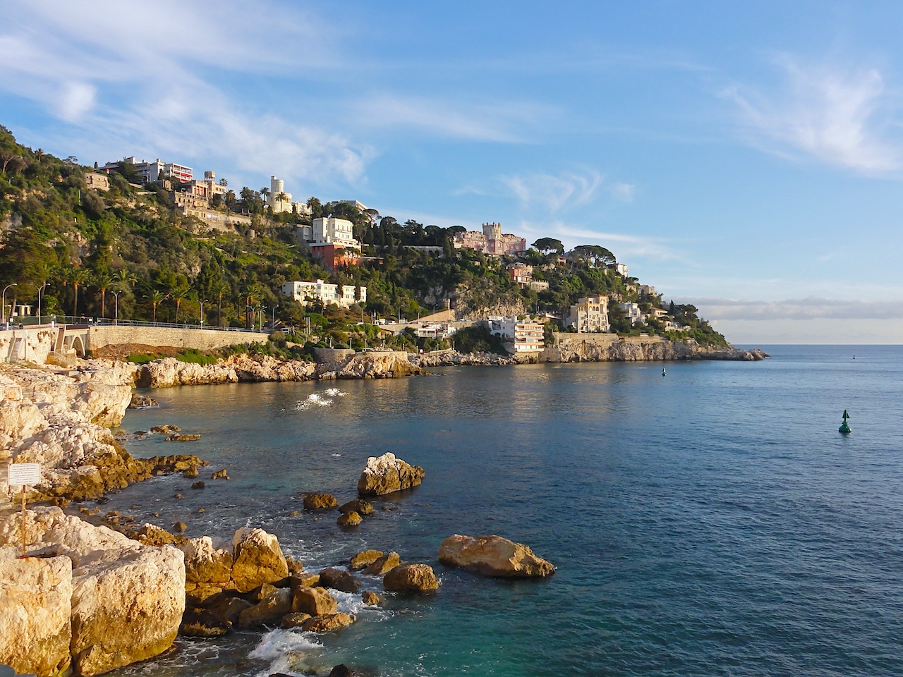 boulevard Franck Pilatte à Nice