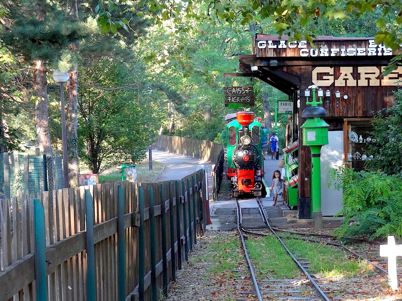 Train du parc de la Tête d'Or à Lyon