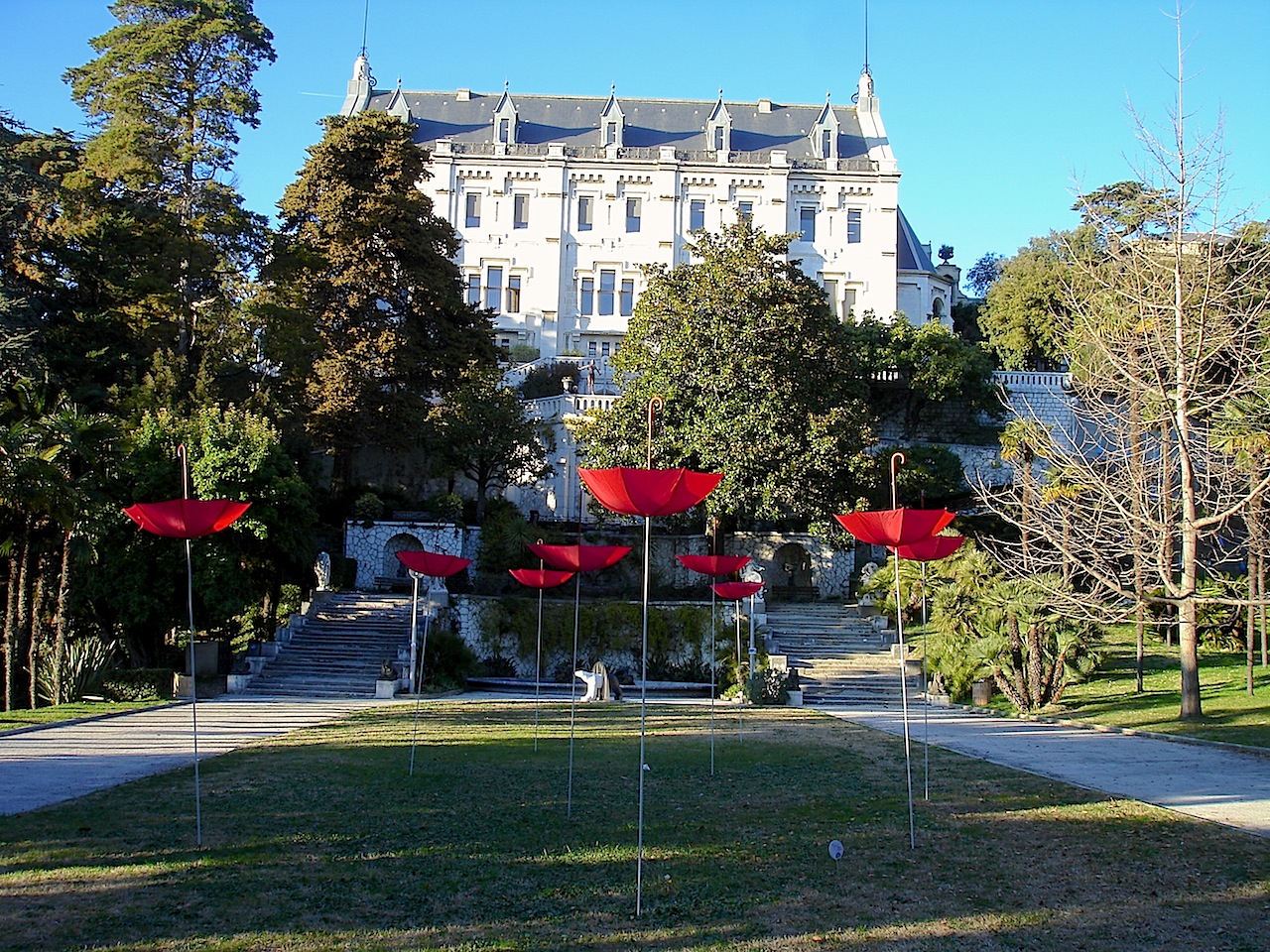 Le château de Valrose à Nice