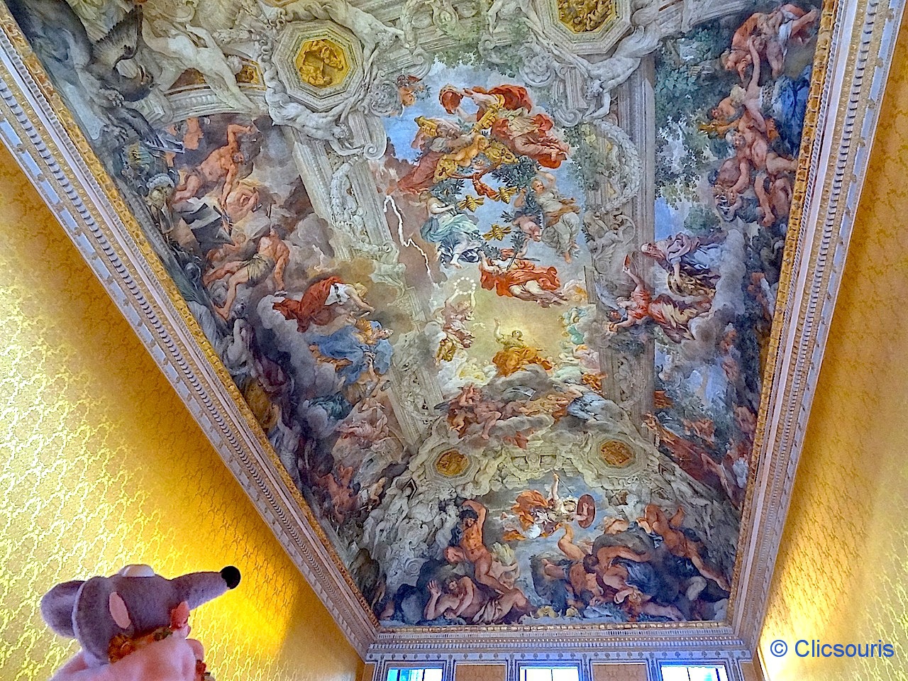Plafond du Grand Salon du palais Barberini