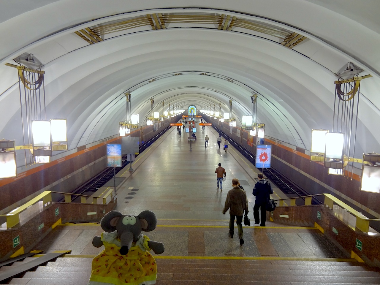 station Ligovski Prospekt du métro de Saint-Pétersbourg