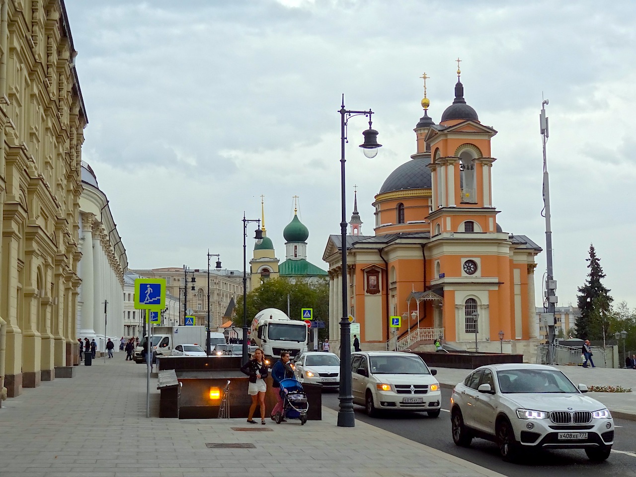 les églises de la rue Varvarka à Moscou