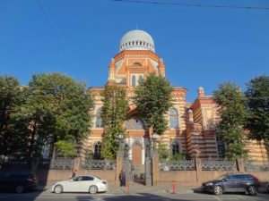 grande synagogue chorale de Saint-Pétersbourg