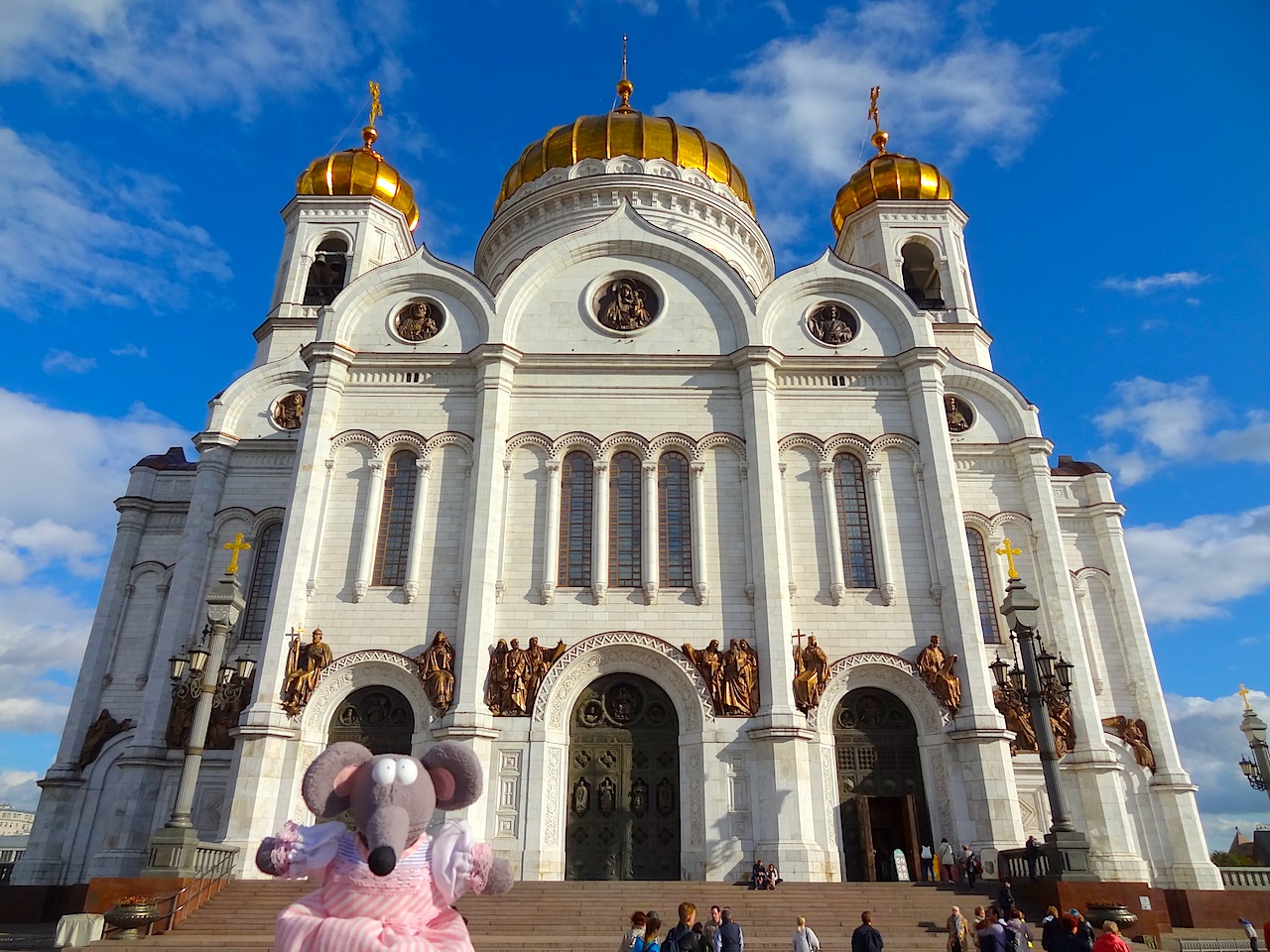 Moscou cathédrale du Christ Sauveur