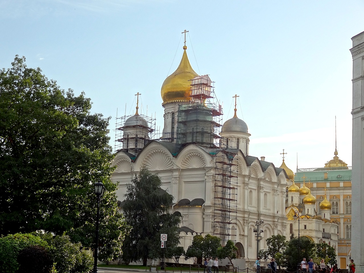 cathédrale de l'Archange Saint-Michel dans le Kremlin de Moscou