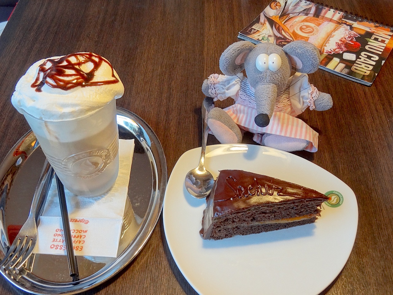 sacher et moka chez Coffeeshop Company