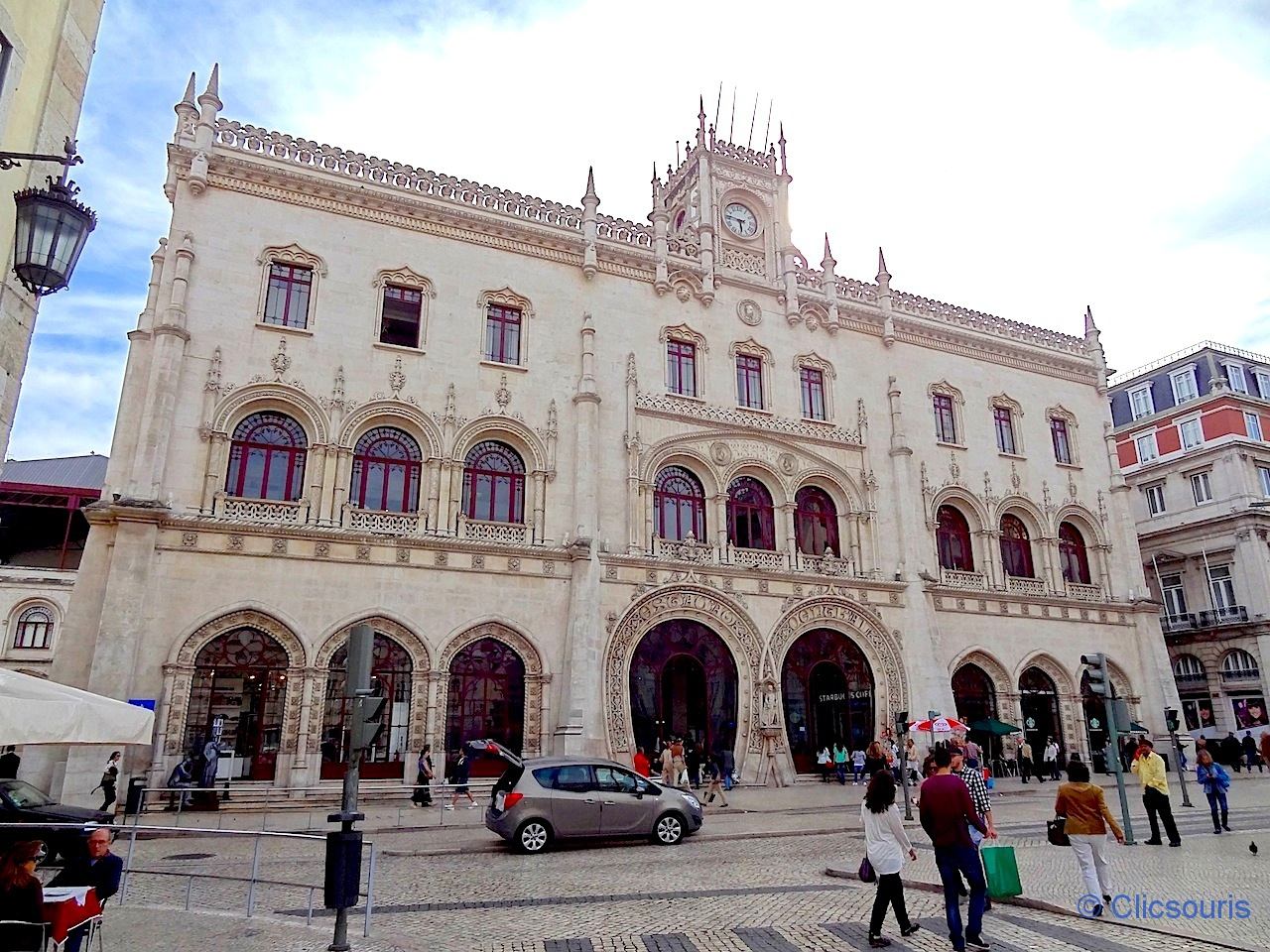 Gare du Rossio à Lisbonne