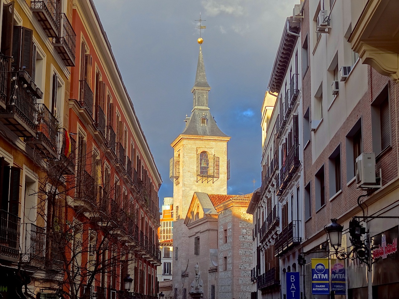 une rue du centre de Madrid