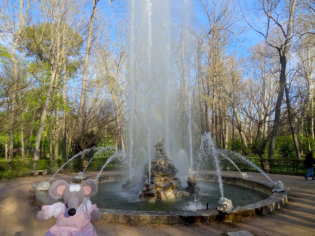 fontaine du jardin del principe à Aranjuez