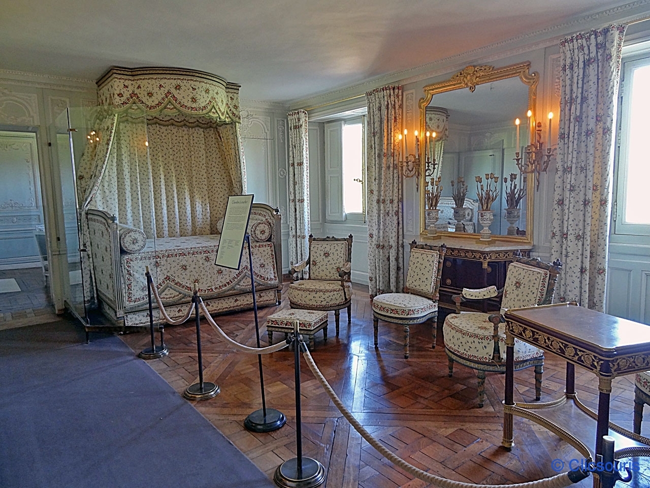 La chambre de la Reine au Petit Trianon