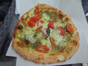 mini pizza pesto tomates cerise 