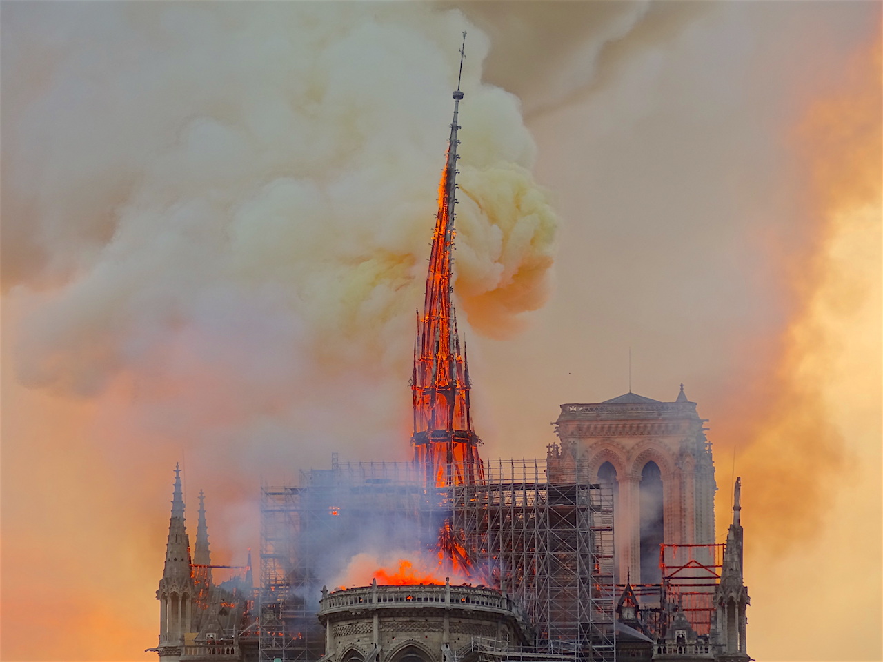 Incendie de Notre-Dame de Paris en 2019