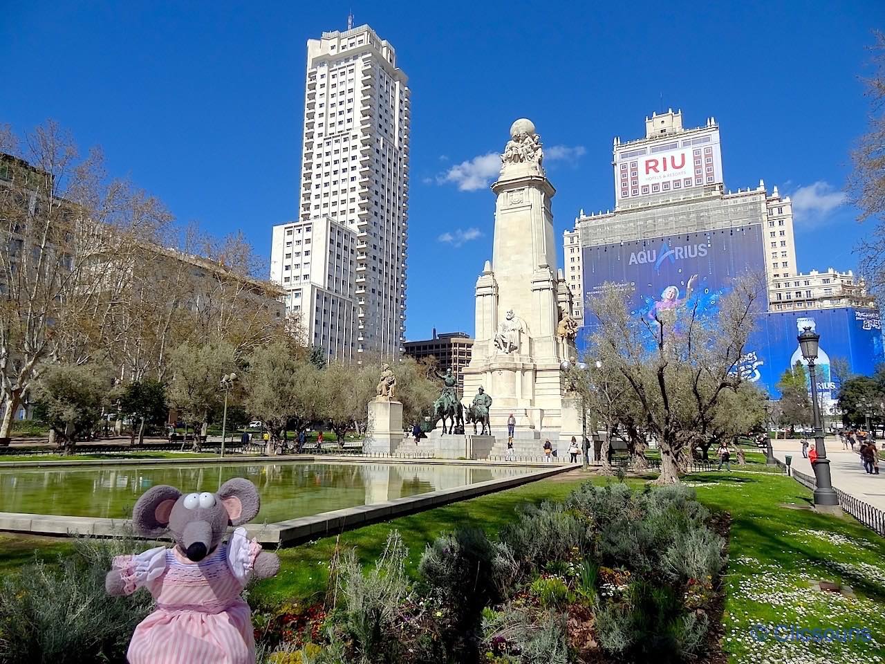 place d'Espagne à Madrid