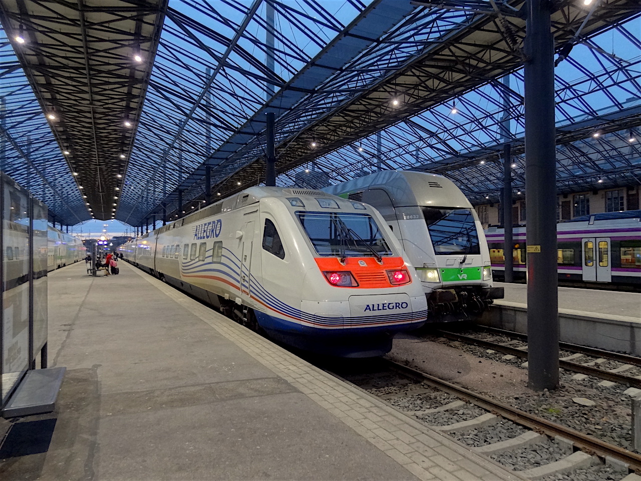 train Allegro à Helsinki