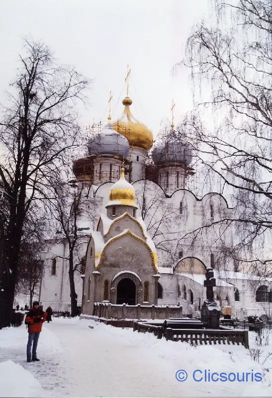 novodievitchi sous la neige