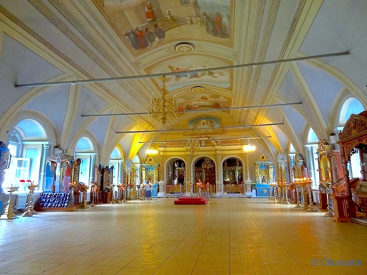 église de la dormition au couvent de novodievitchi