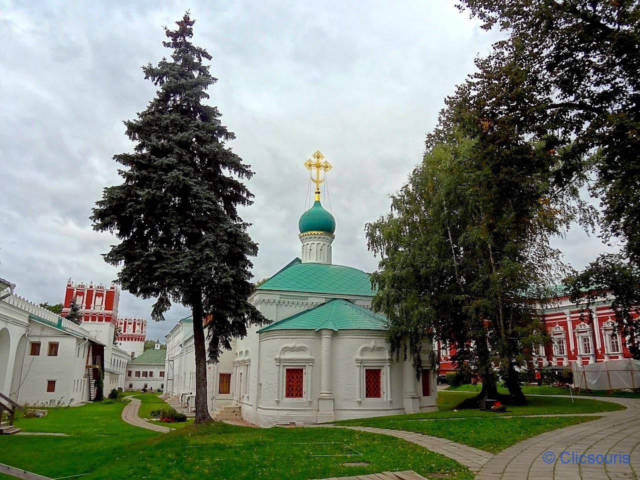 église Saint-Ambroise au couvent de Novodievitchi à Moscou
