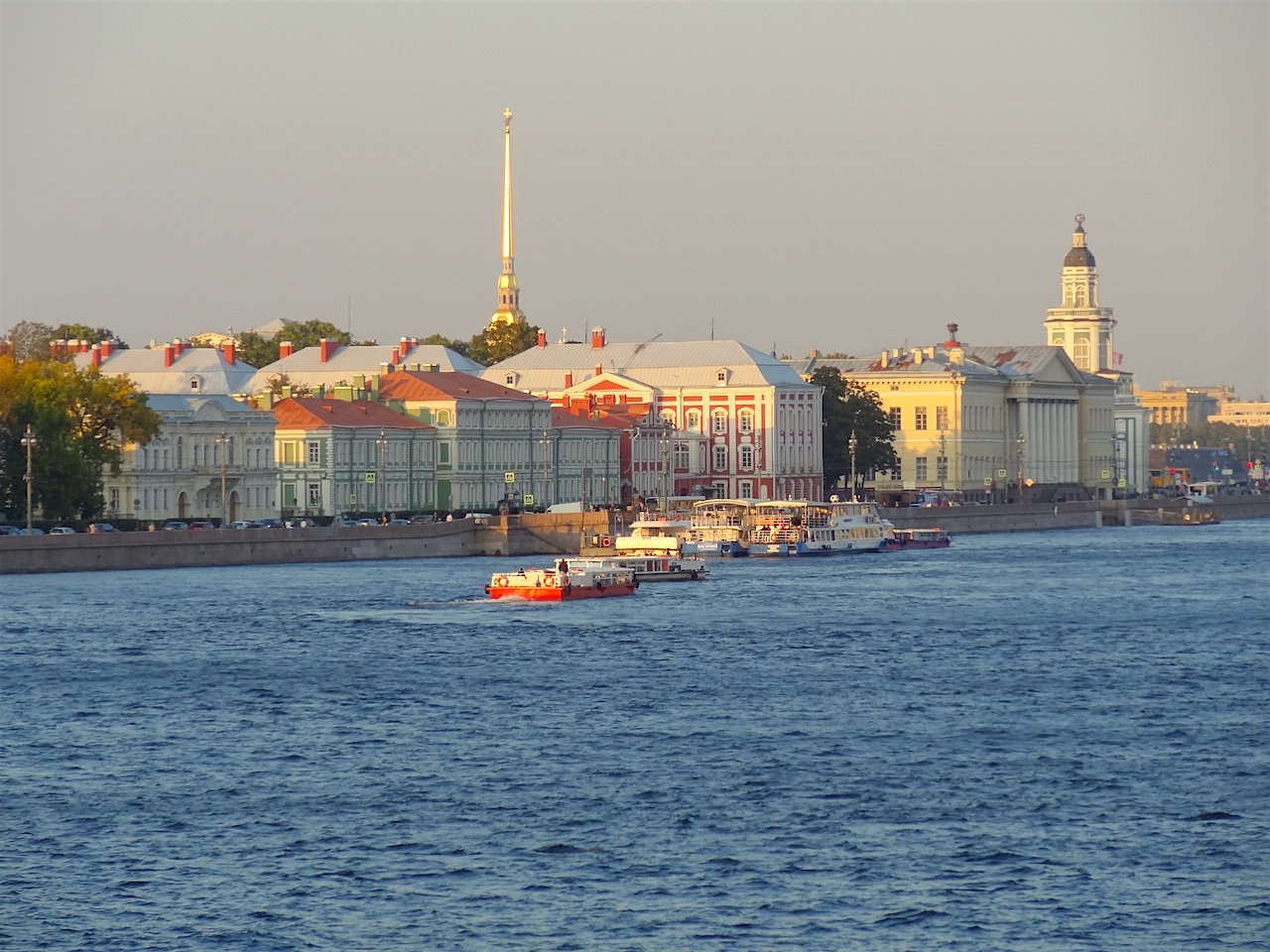 île vassilievski quai de l'université