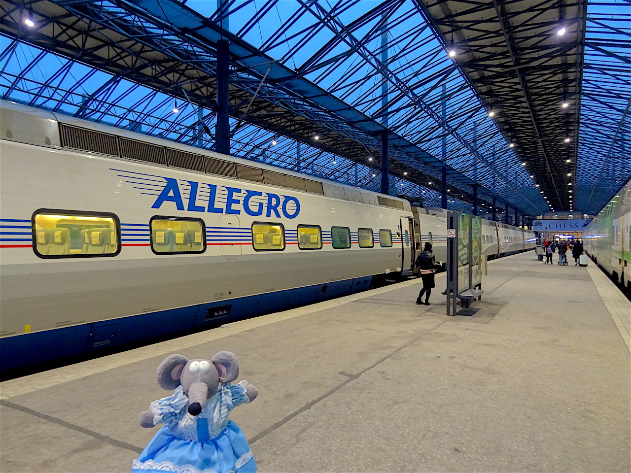 train allegro à Helsinki