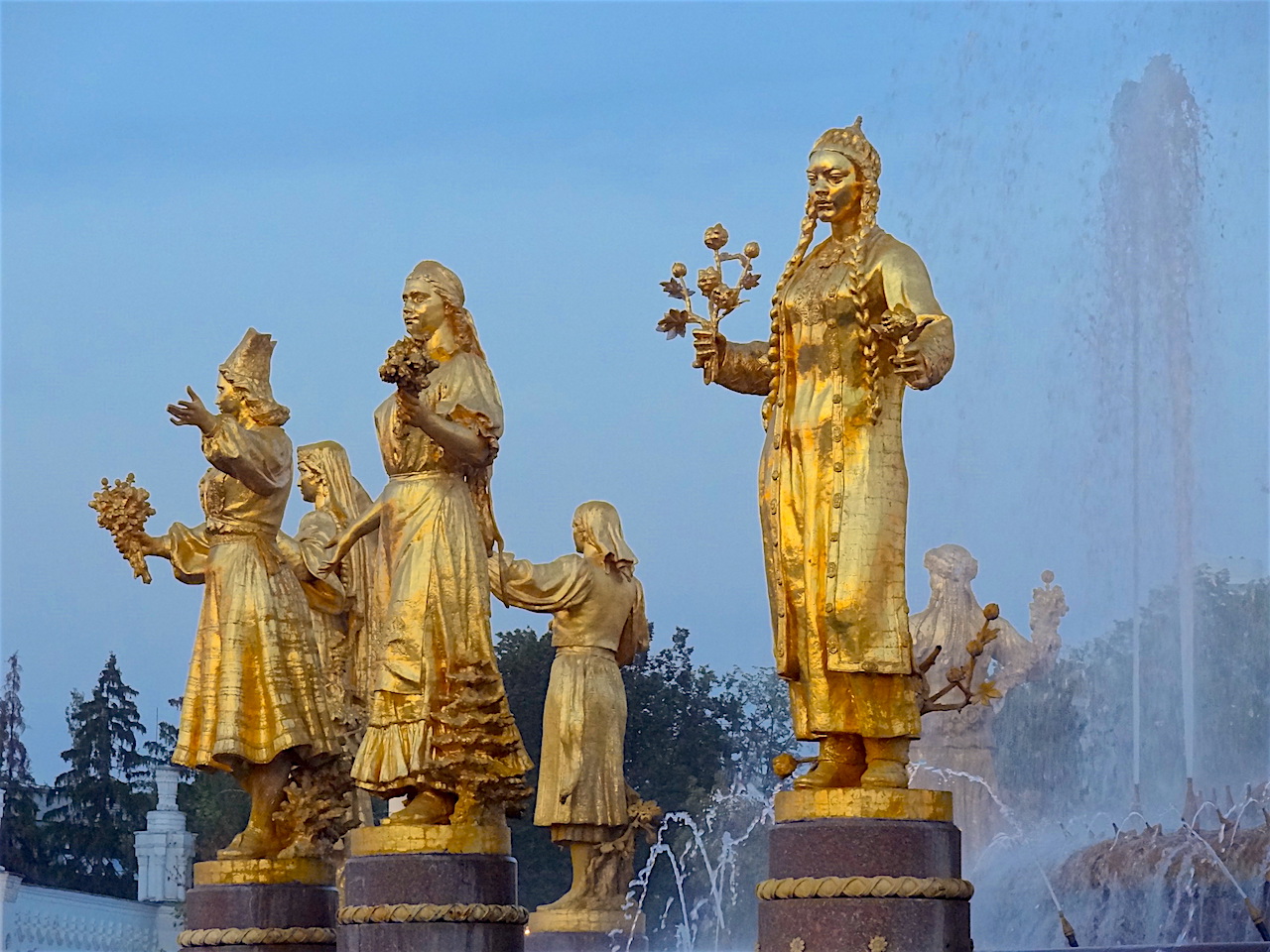 fontaine de l'amitié entre les peuples