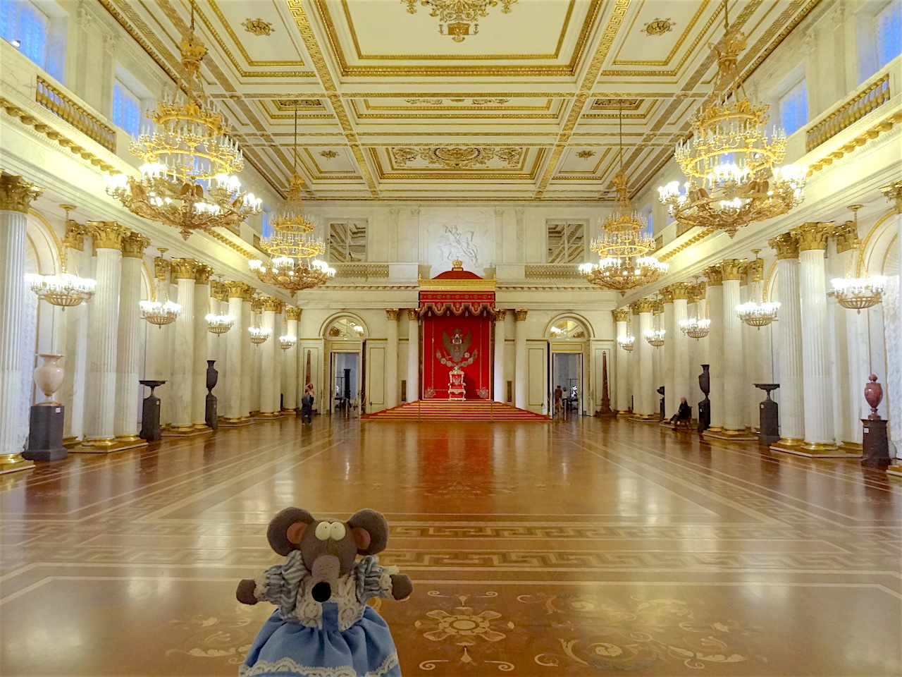 salle du trône du palais d'Hiver